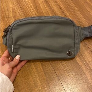 Grey Lululemon Belt Bag